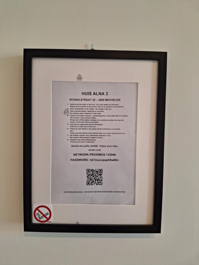 Huis Alna 4 Мехелен Екстериор снимка